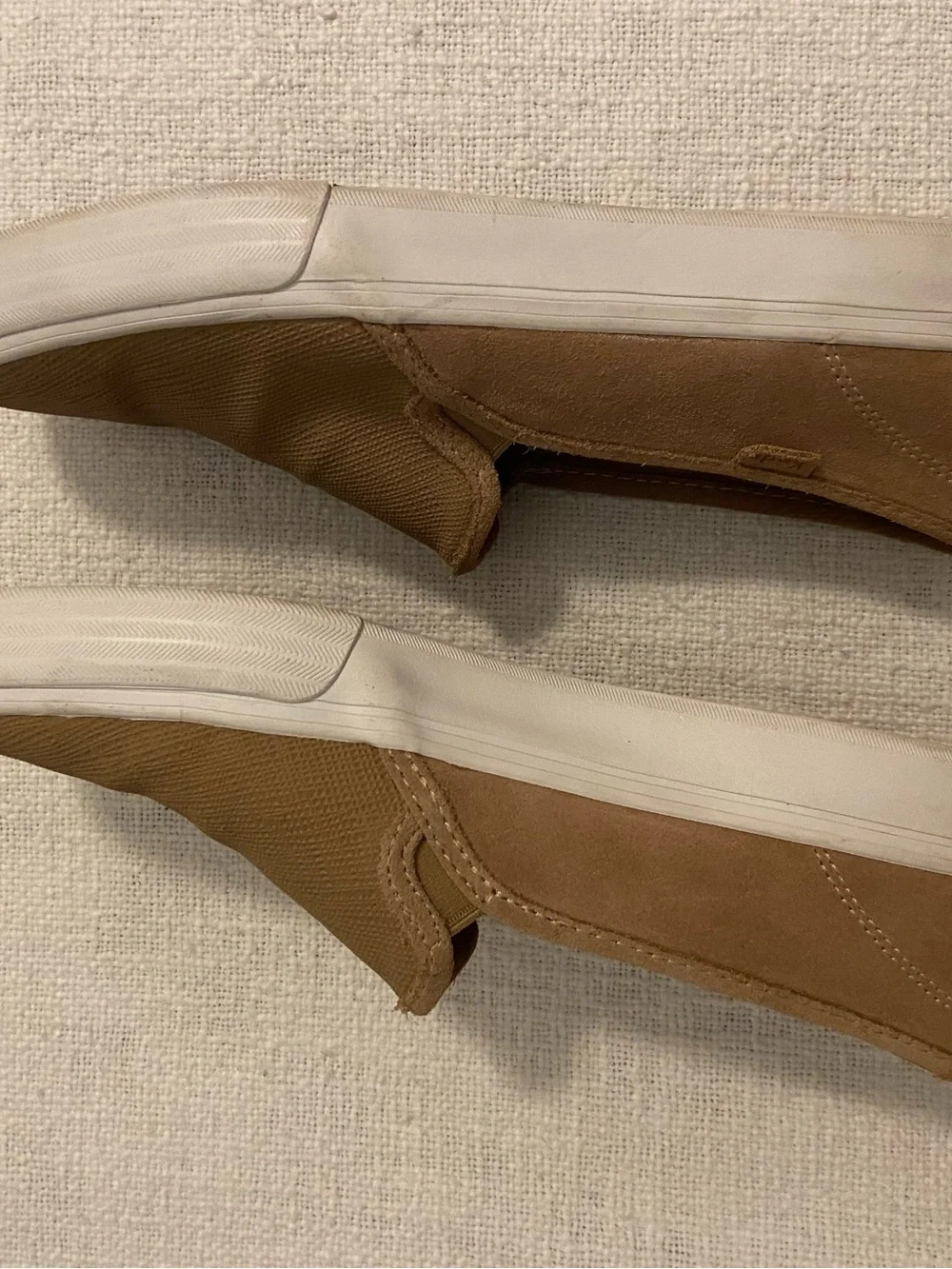 Keds Casual Slip-On Sneakers in Taupe/Brown Women’s Size 9